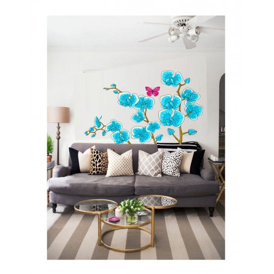 Sticker decorativ, Orhideie, 150 cm, 399STK Sticker decorativ, Orhideie, 150 cm, 399STK