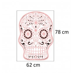Sticker decorativ, Skull, 78 cm, 216STK-10 Sticker decorativ, Skull, 78 cm, 216STK-10