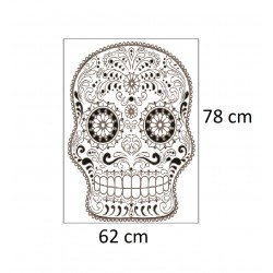 Sticker decorativ, Skull, 78 cm, 216STK-11 Sticker decorativ, Skull, 78 cm, 216STK-11