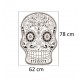 Sticker decorativ, Skull, 78 cm, 216STK-11 Sticker decorativ, Skull, 78 cm, 216STK-11