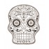 Sticker decorativ, Skull, 78 cm, 216STK-11
