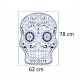 Sticker decorativ, Skull, 78 cm, 216STK-14 Sticker decorativ, Skull, 78 cm, 216STK-14