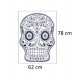 Sticker decorativ, Skull, 78 cm, 216STK-15 Sticker decorativ, Skull, 78 cm, 216STK-15
