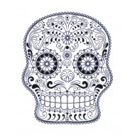 Sticker decorativ, Skull, 78 cm, 216STK-15 Sticker decorativ, Skull, 78 cm, 216STK-15