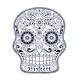 Sticker decorativ, Skull, 78 cm, 216STK-15 Sticker decorativ, Skull, 78 cm, 216STK-15