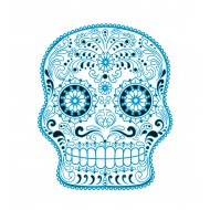 Sticker decorativ, Skull, 78 cm, 216STK-2 Sticker decorativ, Skull, 78 cm, 216STK-2