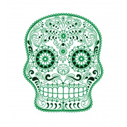 Sticker decorativ, Skull, 78 cm, 216STK-3