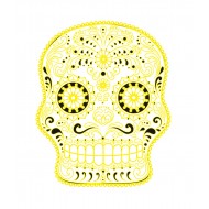 Sticker decorativ, Skull, 78 cm, 216STK-4 Sticker decorativ, Skull, 78 cm, 216STK-4