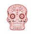 Sticker decorativ, Skull, 78 cm, 216STK-5