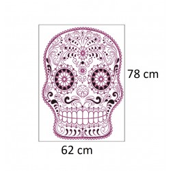 Sticker decorativ, Skull, 78 cm, 216STK-8 Sticker decorativ, Skull, 78 cm, 216STK-8