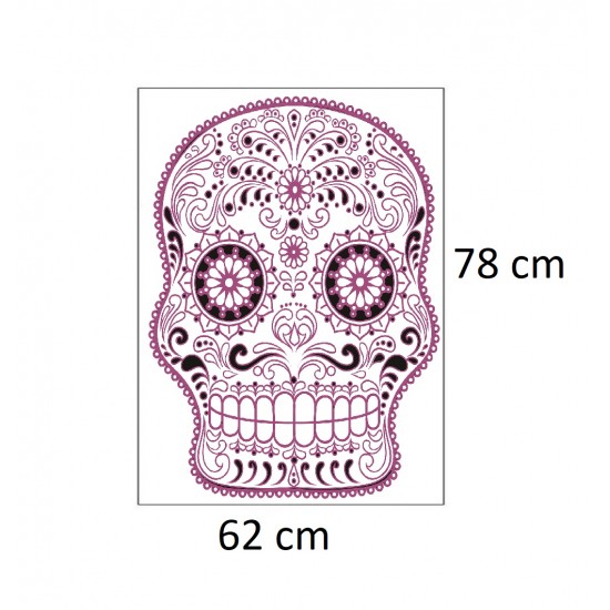 Sticker decorativ, Skull, 78 cm, 216STK-8 Sticker decorativ, Skull, 78 cm, 216STK-8