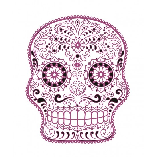 Sticker decorativ, Skull, 78 cm, 216STK-8 Sticker decorativ, Skull, 78 cm, 216STK-8