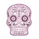 Sticker decorativ, Skull, 78 cm, 216STK-8 Sticker decorativ, Skull, 78 cm, 216STK-8