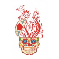 Sticker decorativ, Skull, 90 cm, 219STK-4 Sticker decorativ, Skull, 90 cm, 219STK-4
