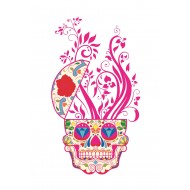 Sticker decorativ, Skull, 90 cm, 219STK-5 Sticker decorativ, Skull, 90 cm, 219STK-5