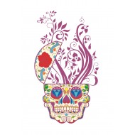 Sticker decorativ, Skull, 90 cm, 219STK-6 Sticker decorativ, Skull, 90 cm, 219STK-6