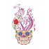 Sticker decorativ, Skull, 90 cm, 219STK-6
