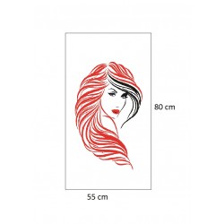Sticker decorativ, Woman, 80 cm, 215STK Sticker decorativ, Woman, 80 cm, 215STK