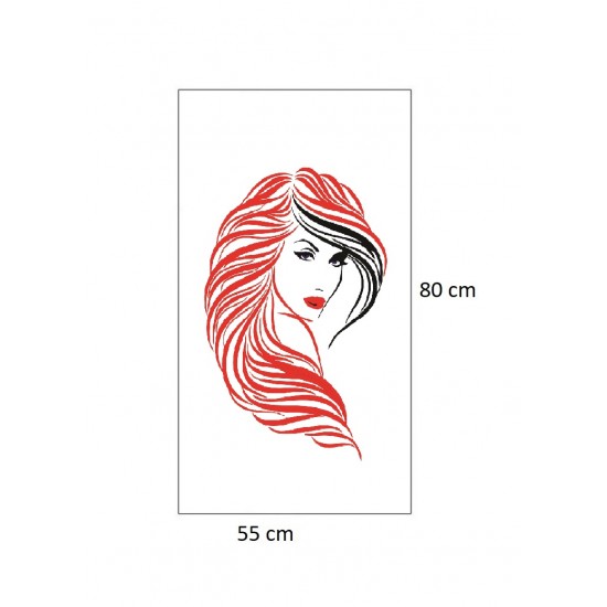 Sticker decorativ, Woman, 80 cm, 215STK Sticker decorativ, Woman, 80 cm, 215STK