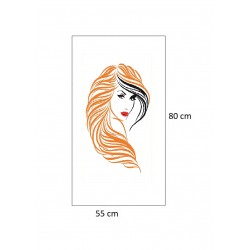 Sticker decorativ, Woman, 80 cm, 215STK-3 Sticker decorativ, Woman, 80 cm, 215STK-3