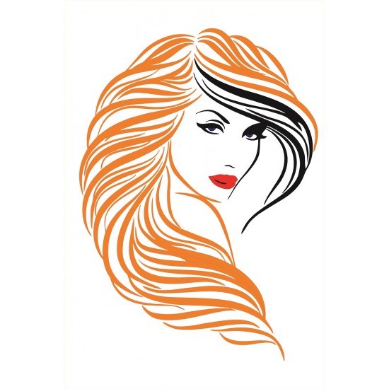 Sticker decorativ, Woman, 80 cm, 215STK-3 Sticker decorativ, Woman, 80 cm, 215STK-3