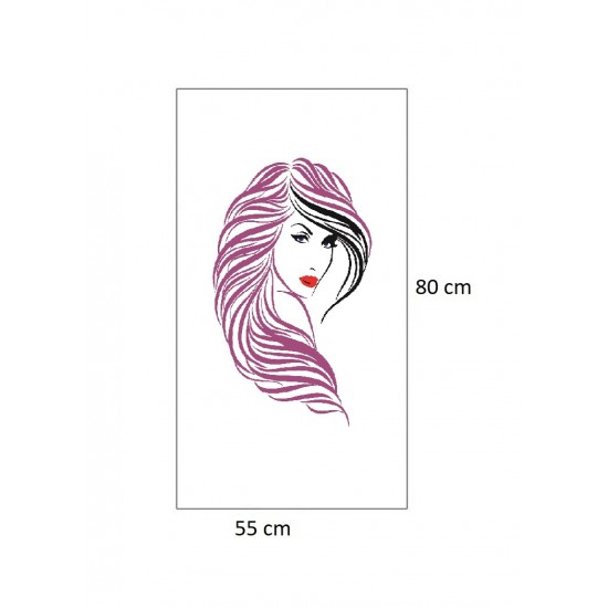 Sticker decorativ, Woman, 80 cm, 215STK-4 Sticker decorativ, Woman, 80 cm, 215STK-4