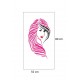 Sticker decorativ, Woman, 80 cm, 215STK-5 Sticker decorativ, Woman, 80 cm, 215STK-5