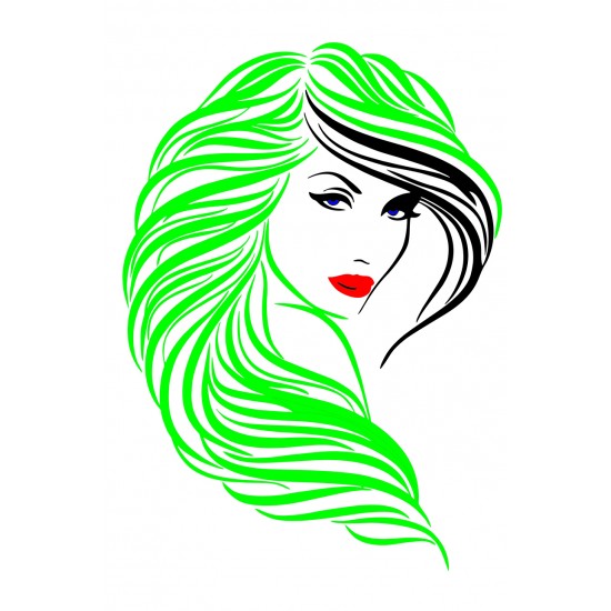 Sticker decorativ, Woman, 80 cm, 215STK-6 Sticker decorativ, Woman, 80 cm, 215STK-6