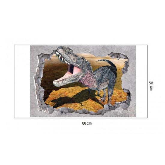 Sticker decorativ cu Dinozauri, 85 cm, 231STK Sticker decorativ cu Dinozauri, 85 cm, 231STK