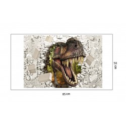 Sticker decorativ cu Dinozauri, 85 cm, 234STK Sticker decorativ cu Dinozauri, 85 cm, 234STK