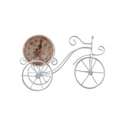Ceas decorativ, Bicicleta, Alb, 32 cm, 875DL Ceas decorativ, Bicicleta, Alb, 32 cm, 875DL