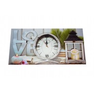 Ceas decorativ de perete, Love, 59 cm, DO12-2 Ceas decorativ de perete, Love, 59 cm, DO12-2