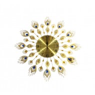 Ceas decorativ elegant, Coada de Paun, Silentios, 70 cm, 1803X Ceas decorativ elegant, Coada de Paun, Silentios, 70 cm, 1803X