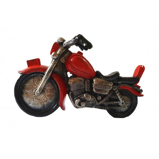 Ceas de masa, Motocicleta, Rosu, 22 cm, SD6185-8 Ceas de masa, Motocicleta, Rosu, 22 cm, SD6185-8