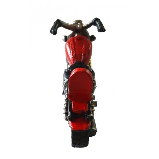 Ceas de masa, Motocicleta, Rosu, 22 cm, SD6185-8 Ceas de masa, Motocicleta, Rosu, 22 cm, SD6185-8