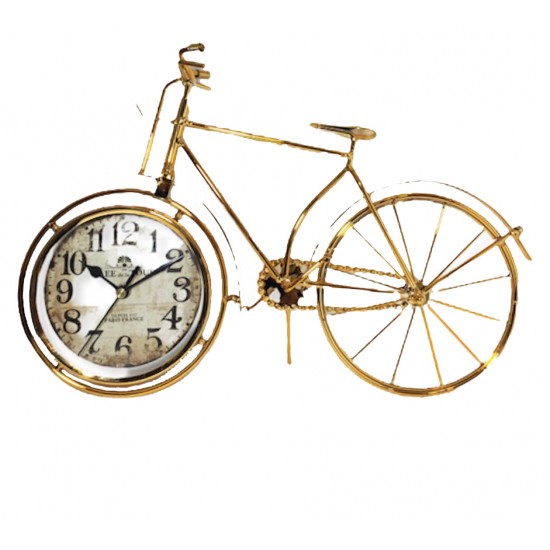 Ceas de masa in forma de Bicicleta, 30 cm, T1214GD Ceas de masa in forma de Bicicleta, 30 cm, T1214GD