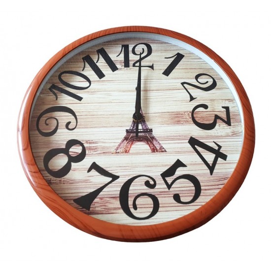 Ceas de perete, Turnul Eiffel, 34 cm, GXL028 Ceas de perete, Turnul Eiffel, 34 cm, GXL028