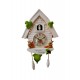 Ceas de perete cu pendul, Casuta cu cuc, 30 cm, 2259ZX Ceas de perete cu pendul, Casuta cu cuc, 30 cm, 2259ZX