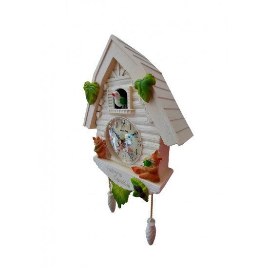 Ceas de perete cu pendul, Casuta cu cuc, 30 cm, 2259ZX Ceas de perete cu pendul, Casuta cu cuc, 30 cm, 2259ZX