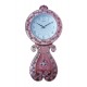 Ceas de perete cu pendul, Princess pink, 59 cm, RK36PND Ceas de perete cu pendul, Princess pink, 59 cm, RK36PND