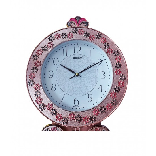 Ceas de perete cu pendul, Princess pink, 59 cm, RK36PND Ceas de perete cu pendul, Princess pink, 59 cm, RK36PND