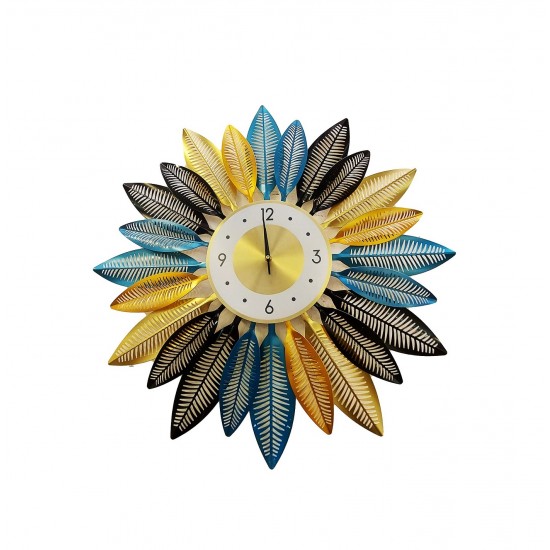 Ceas de perete in forma floare, Gerbera, Silentios, 70 cm, H930445 Ceas de perete in forma floare, Gerbera, Silentios, 70 cm, H930445