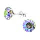 Cercei argint, Runda cu cristale Swarovski Paradise Shine, A4S29477-1 Cercei argint, Runda cu cristale Swarovski Paradise Shine, A4S29477-1