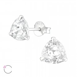 Cercei argint, Shine cu cristale Swarovski White, A4S37657-1 Cercei argint, Shine cu cristale Swarovski White, A4S37657-1