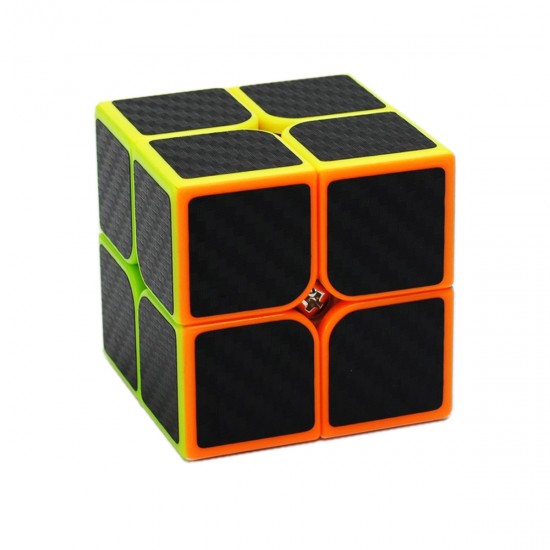 Cub Magic 2x2x2 Yumo Cube, stickere fibra de carbon, 191CUB-1 Cub Magic 2x2x2 Yumo Cube, stickere fibra de carbon, 191CUB-1