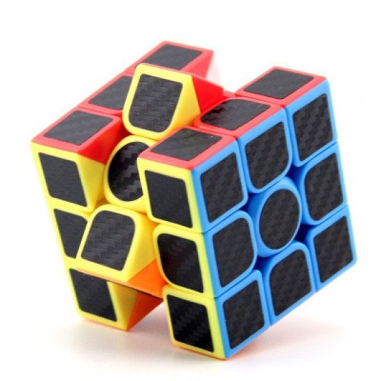 Cub Magic 3x3x3 Moyu Meilong fibra de carbon, 176CUB-1