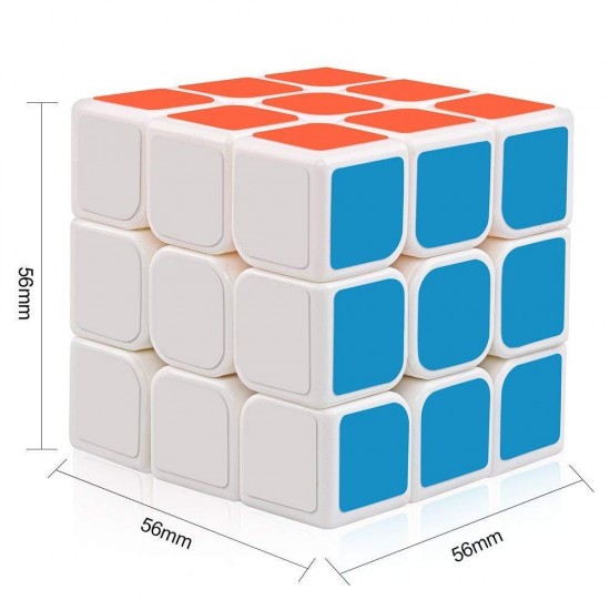 Cub Magic 3x3x3 QingHong Yumo Cube White, 195CUB-1 Cub Magic 3x3x3 QingHong Yumo Cube White, 195CUB-1