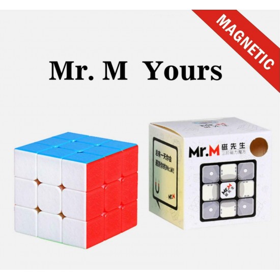 Cub Magic 3x3x3 ShengShou Magnetic Mr. M stickerless, 140CUB-1 Cub Magic 3x3x3 ShengShou Magnetic Mr. M stickerless, 140CUB-1