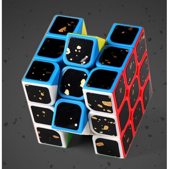Cub Magic 3x3x3 Splash Gold MoYu, 70CUB-1 Cub Magic 3x3x3 Splash Gold MoYu, 70CUB-1