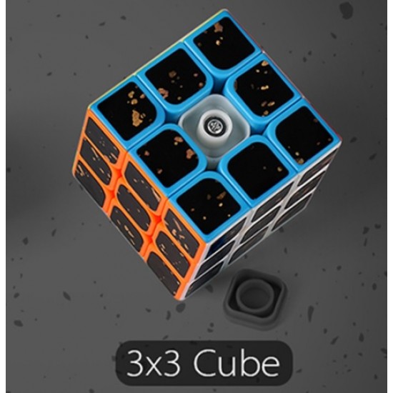 Cub Magic 3x3x3 Splash Gold MoYu, 70CUB-1 Cub Magic 3x3x3 Splash Gold MoYu, 70CUB-1